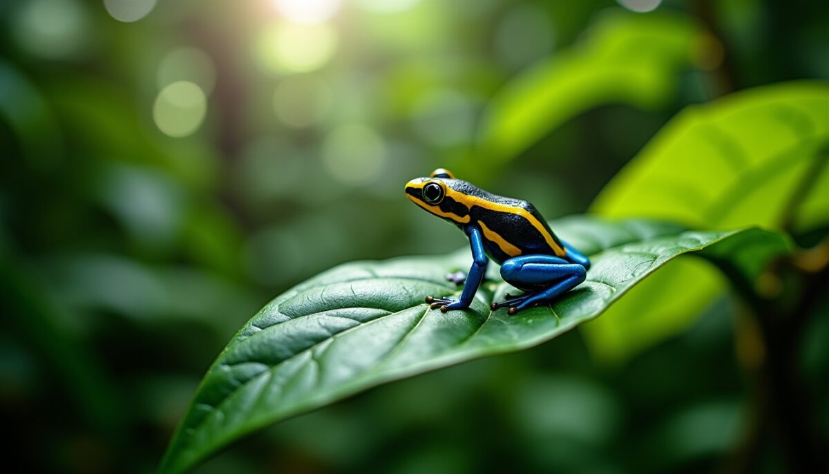 Dendrobate : découvrez l'univers fascinant de cette petite grenouille aux couleurs éclatantes