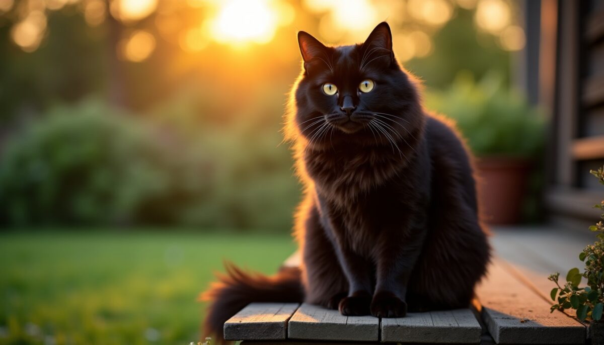 Main Coon noir : découvrez tout sur ce chat au pelage mystérieux et élégant